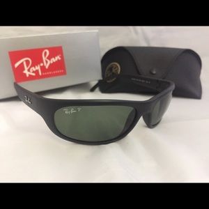 Ray Ban RB4033 Polarized Sunglasses Matte Black
